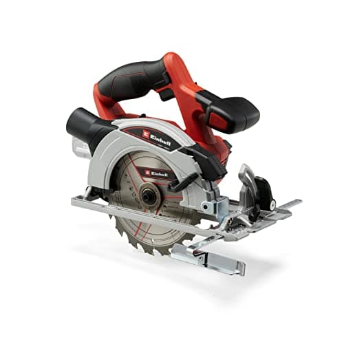 Einhell Scie circulaire sans fil TE-CS 18/165-1 Li Solo Power X-Change pour professionnel - Idéale pour travaux de menui