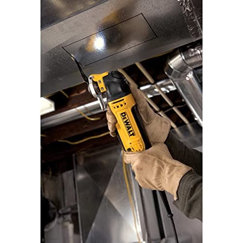 DEWALT - multi-cutter filaire oscillant - outil multifonctionnel pour bricoleurs - 22000 oscillations/min - 1,6° d'oscil