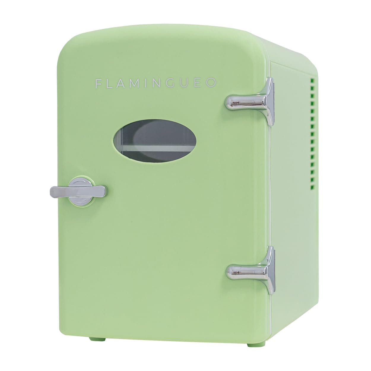 Flamingueo Mini Frigo - Petit Frigo 4L, Frigo 12V/220V, Fonction Chaud et Froid
