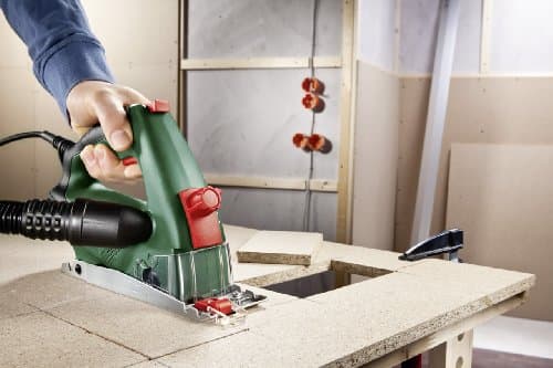 Bosch Mini scie circulaire manuelle universelle PKS 16 35,6 cm, coffret et 3 lames, pour bricoleurs, idéal pour le trava