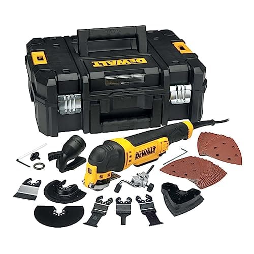 DEWALT - multi-cutter filaire oscillant - outil multifonctionnel pour bricoleurs - 22000 oscillations/min - 1,6° d'oscil
